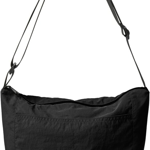Multi-Pocket Lightweight Crossbody Bag - Waterproof Nylon for Daily Essentials - Picture 1 of 7